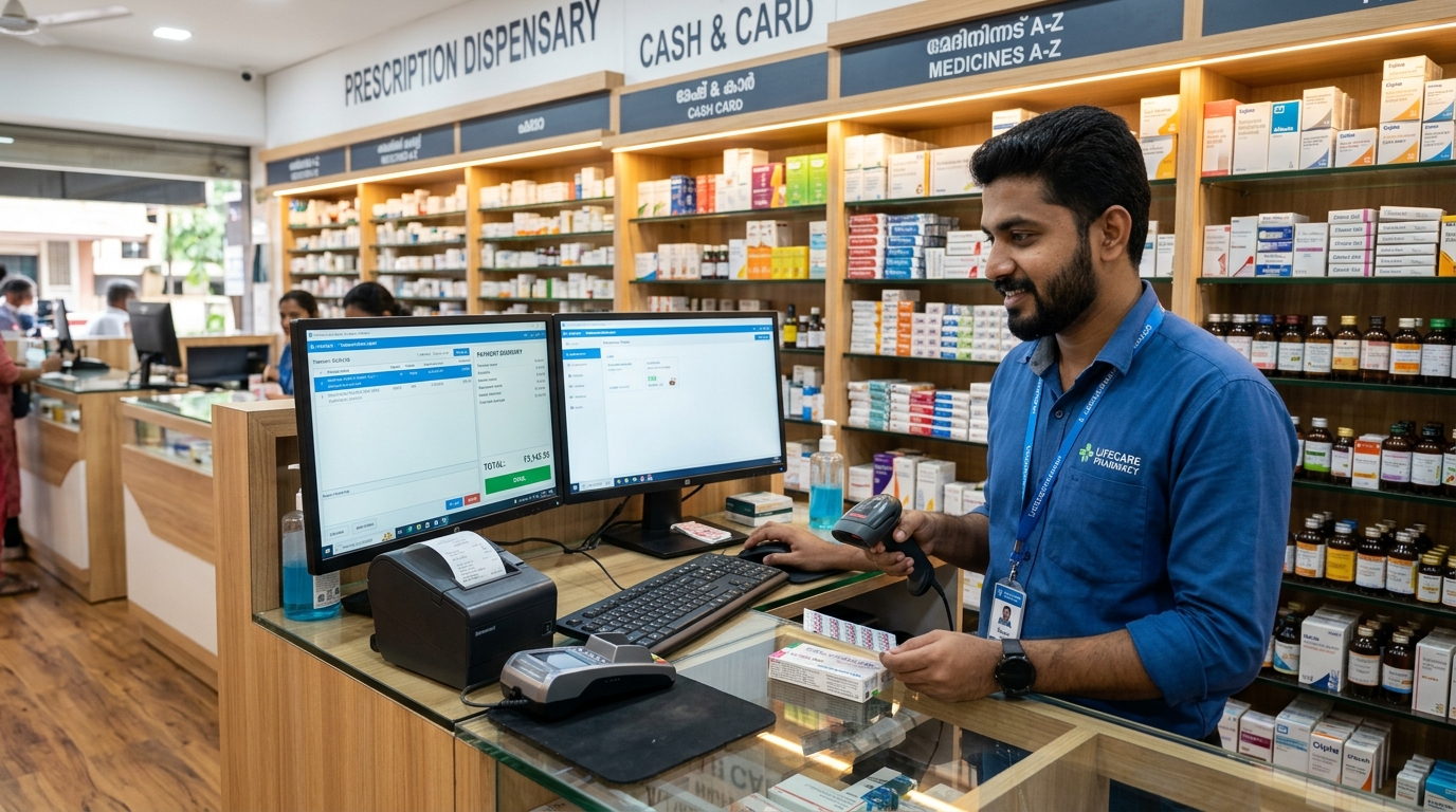 Pharmacy Billing Software: Chemist & Wholesale Medical Store ke Liye Complete Guide (2026)